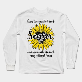 Class of 2024 Senior Gifts Funny Seniors 2024 Long Sleeve T-Shirt